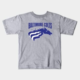 Retro Baltimore Colts Kids T-Shirt